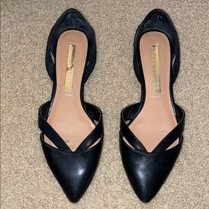 Audrey Brooke Black Flats